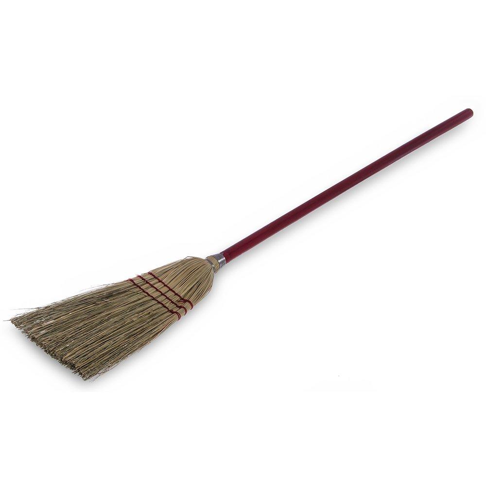 40 in. Corn Blend 3-stitch Lobby Broom