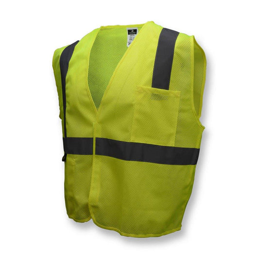 XXXL Size Safety Vest in Hi-Viz Green