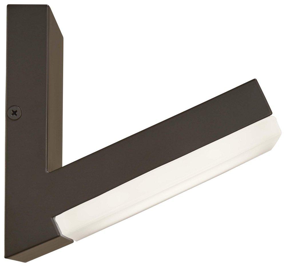 George Kovacs Angle 22W 1-Light Outdoor Wall Sconce in Oil Rubbed Bronze