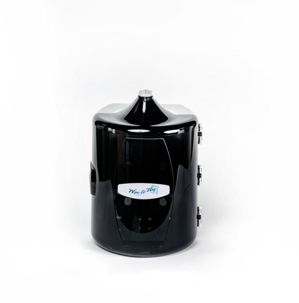 Crown Products Wipe-A-Way™ Wipe Dispenser in Black