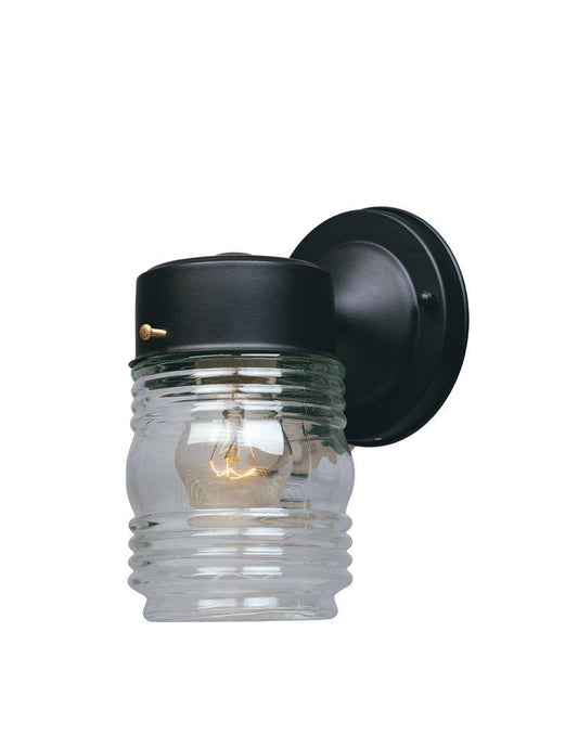 Basic Porch
                                
                                60 W 1 Light 7 in. in Black