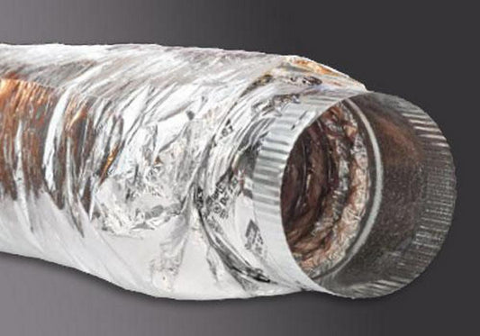 16 in. x 5 ft. Silver R6 Flexible Air Duct