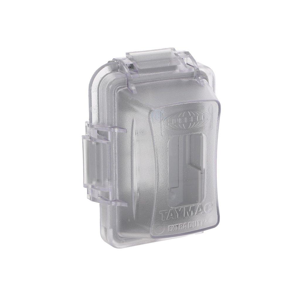 TayMac Extra Duty® Non-Metallic In-Use Cover in Clear