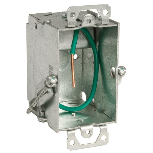 RACO STAB-iT™ 3 x 2 x 2-1/2 in. Steel Old Work Switch Box with Clip