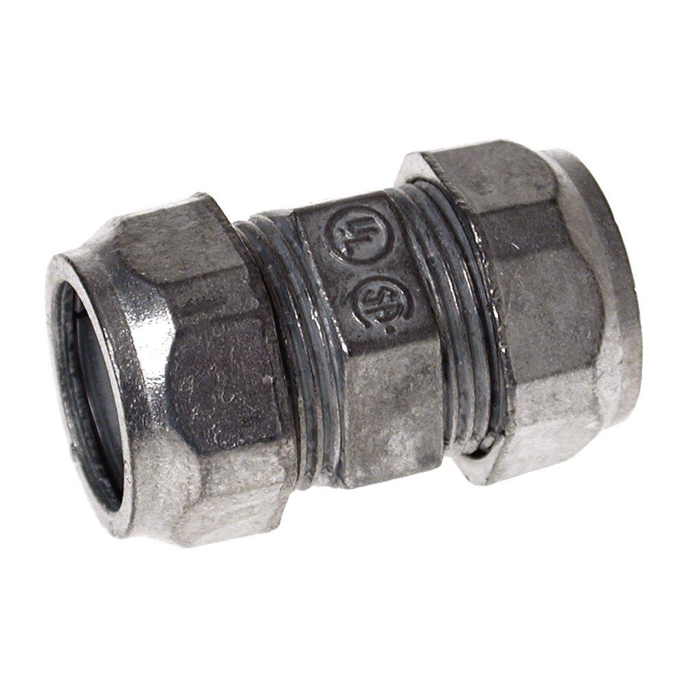 1/2 x 1/2 in. Die Cast Zinc Compression Coupling