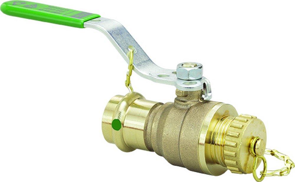 Viega ProPress® 3/4 in. Bronze Full Port Press x Hose Ball Valve