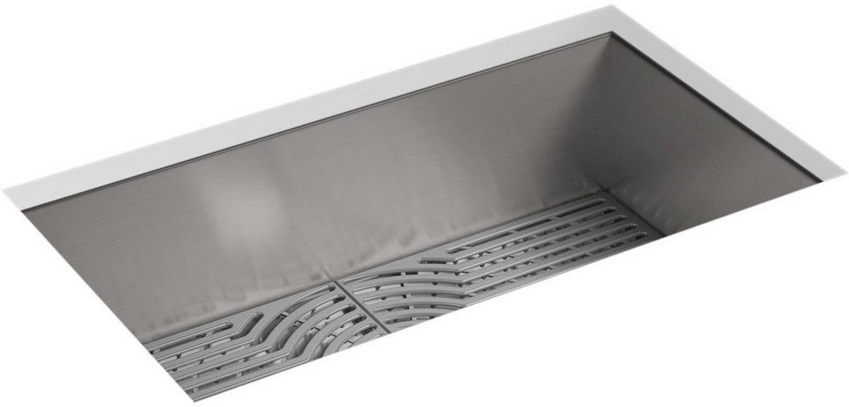 Sterling Ludington® 32 in. Undermount Stainless Steel Single Bowl Kitchen Sink in Satin Stainless Steel