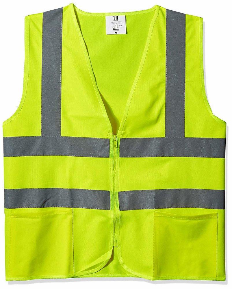 XL Size Safety Vest with Zipper