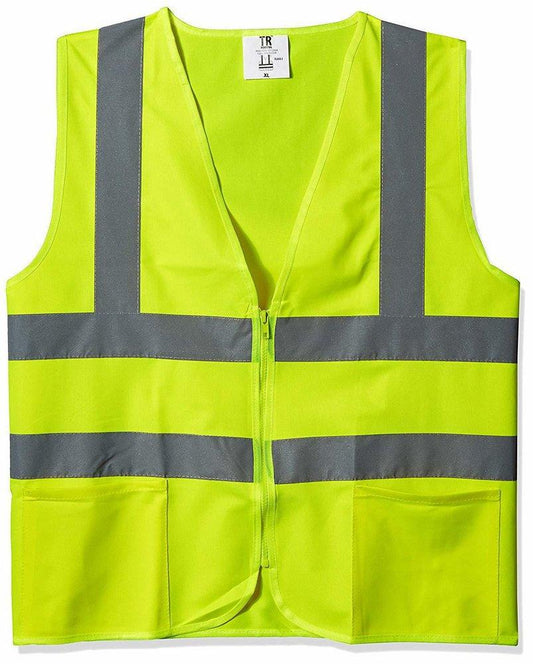 XL Size Safety Vest with Zipper