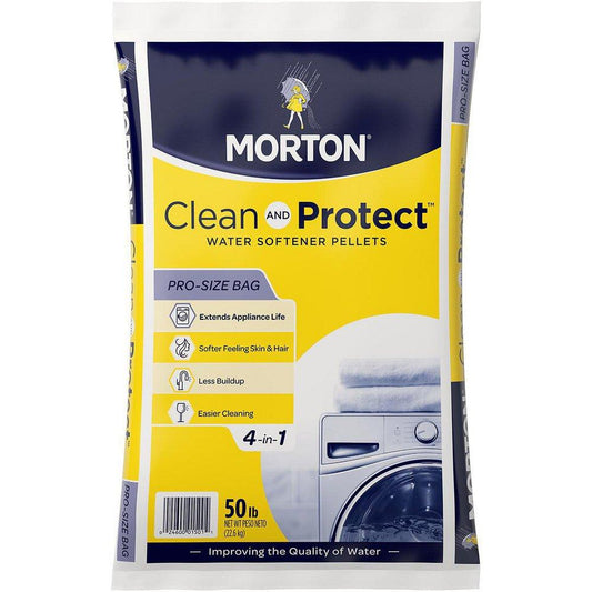 Morton Salt Clean and Protect™ 50 lb. Water Softener Pellets