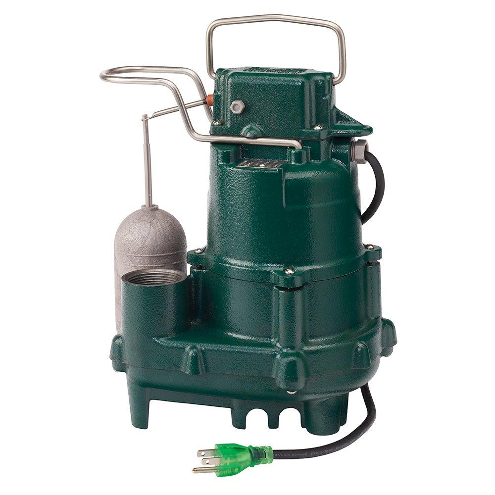 Zoeller Pump Co Mighty-Mate 1/2 HP 115V Cast Iron Submersible Sump Pump (M95)