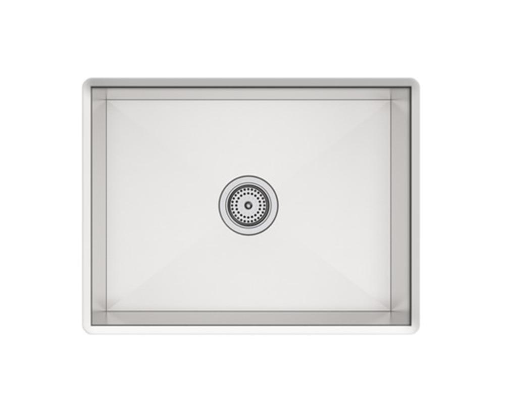 Sterling Ludington® 24 in. Undermount Stainless Steel Single Bowl Kitchen Sink in Satin Stainless Steel