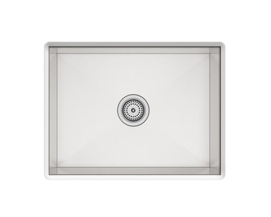 Sterling Ludington® 24 in. Undermount Stainless Steel Single Bowl Kitchen Sink in Satin Stainless Steel