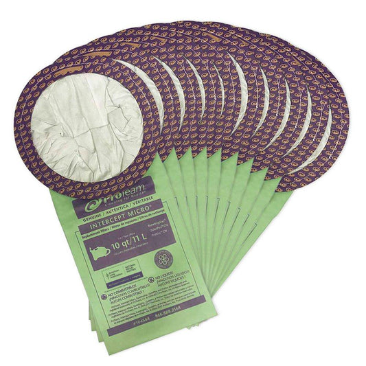 10 qt. Intercept Micro Filter for Select ProTeam Canister Vacs (Pack of 10)