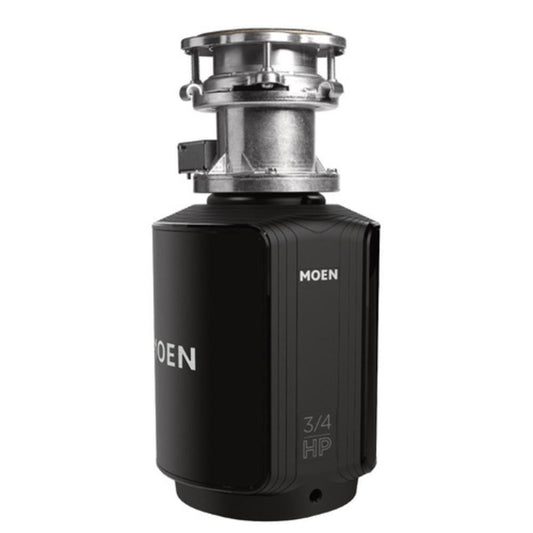 Moen GX Series 3/4 hp 2700 RPM Garbage Disposal in Black