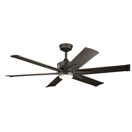 Kichler Lighting Szeplo Patio 31W 6-Blade Ceiling Fan with 60 in. Blade Span in Olde Bronze