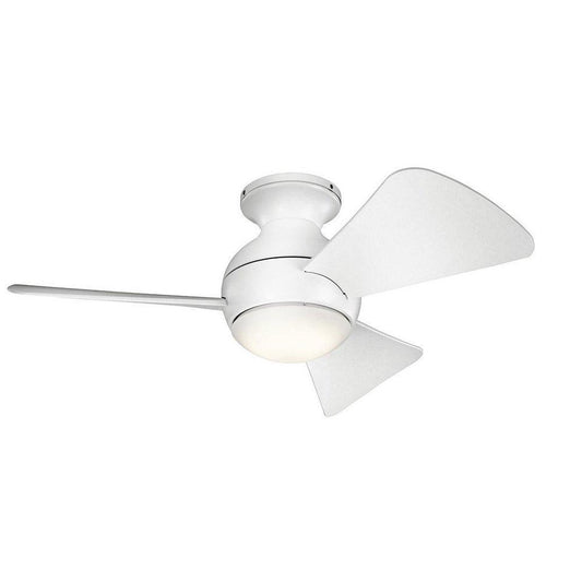 Kichler Lighting Sola 67W 3-Blade Ceiling Fan in Matte White