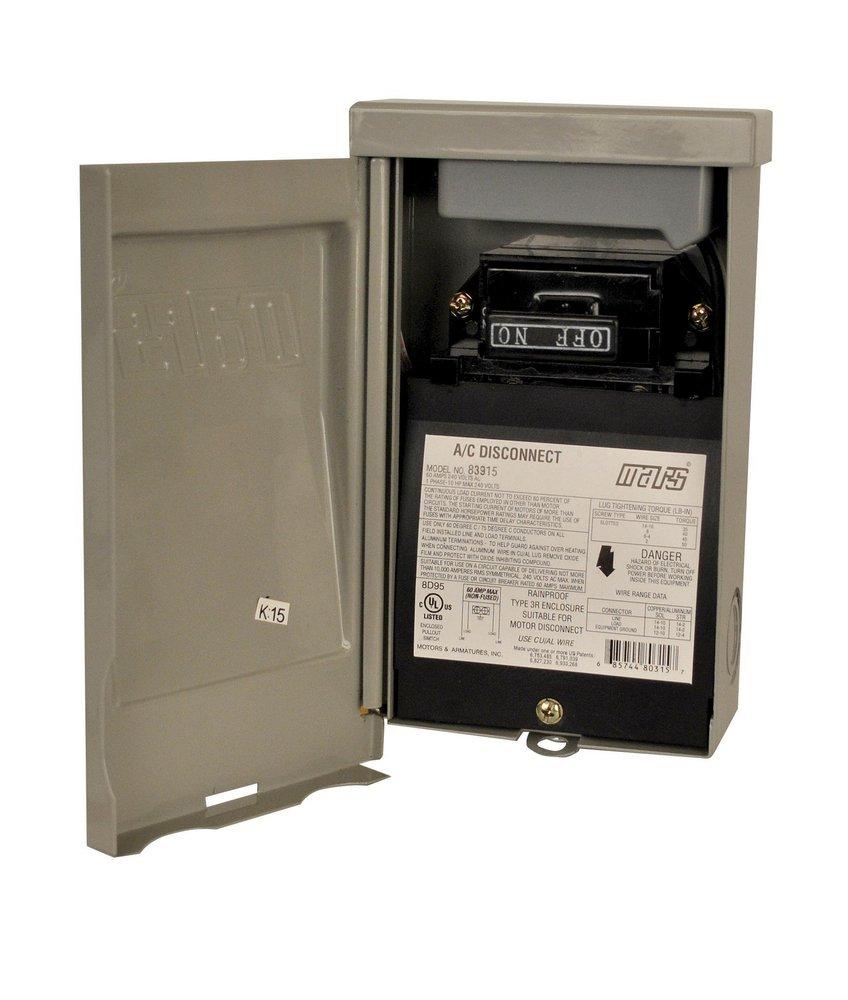 60A Single Phase Non-Fused Disconnect with Surge Protection