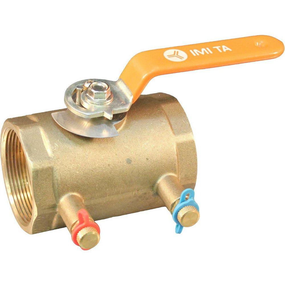 Victaulic TA Series 78BL 3/4 in. Brass PT Port Sweat Balancing Valve