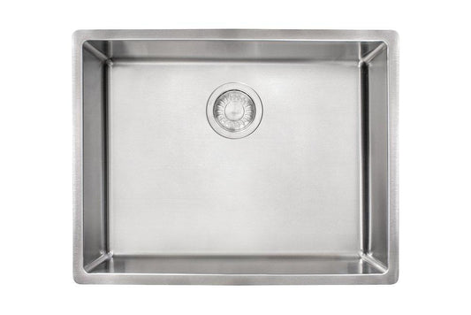 Franke Cube 22-3/4 in. Undermount Stainless Steel Single Bowl Kitchen Sink in Satin Stainless Steel