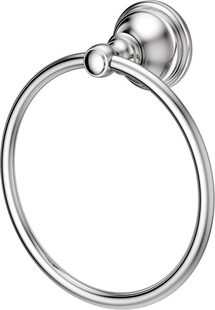 Pfister Tisbury™ Round Closed Towel Ring in Polished Chrome