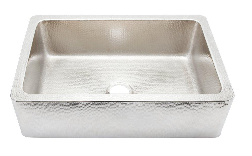 Thompson Quiroga 33 in. Dual Mount Stainless Steel Single Bowl Kitchen Sink