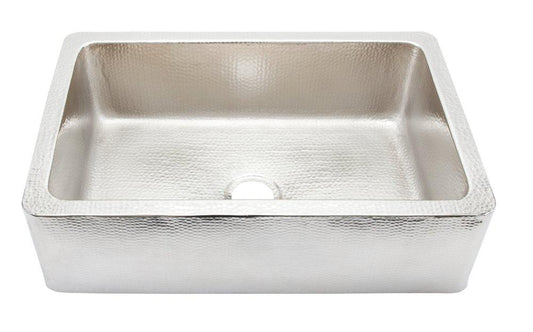 Thompson Quiroga 33 in. Dual Mount Stainless Steel Single Bowl Kitchen Sink