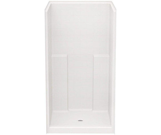 Aquatic Everyday 42 x 42 x 77-1/4 in. Alcove Shower Unit in White
