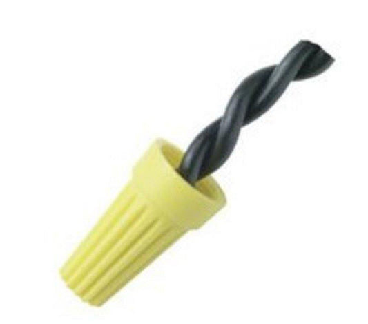 Ideal Industries WireTwist™ Wire Connector in Yellow (100 per Box)