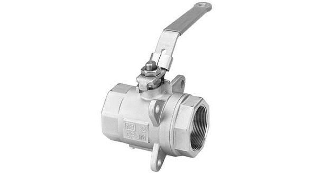 Metso Automation Series 4000 1/2 in. Carbon Steel Standard Port NPT x Socket Weld CL800 Fire-Tite Ball Valve w/Xtreme Seats