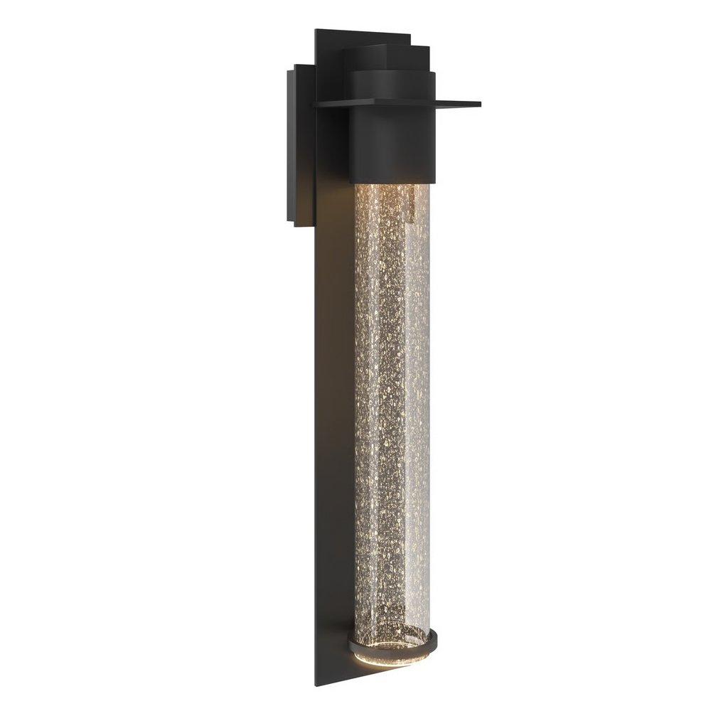 Hubbardton Forge Airis 35W 1-Light 18-3/10 in. Outdoor Wall Sconce in Coastal Black