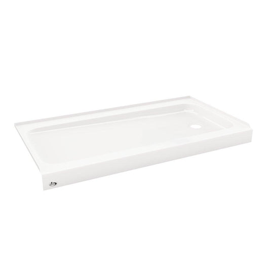 PROFLO® Bannack 60 in. x 32 in. Shower Base with Right Drain in White