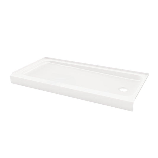 PROFLO® Bannack 60 in. x 30 in. Shower Base with Right Drain in White