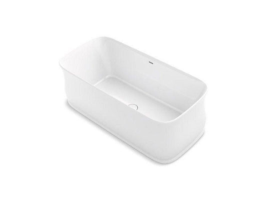 KOHLER Imperator® 65-3/4 x 30-3/4 in. Freestanding Bathtub with Center Drain in White