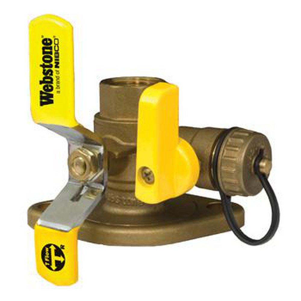 Webstone a brand of NIBCO 4141 Series 2 in. Forged Brass Full Port FIPS x Flanged 600# Ball Valve