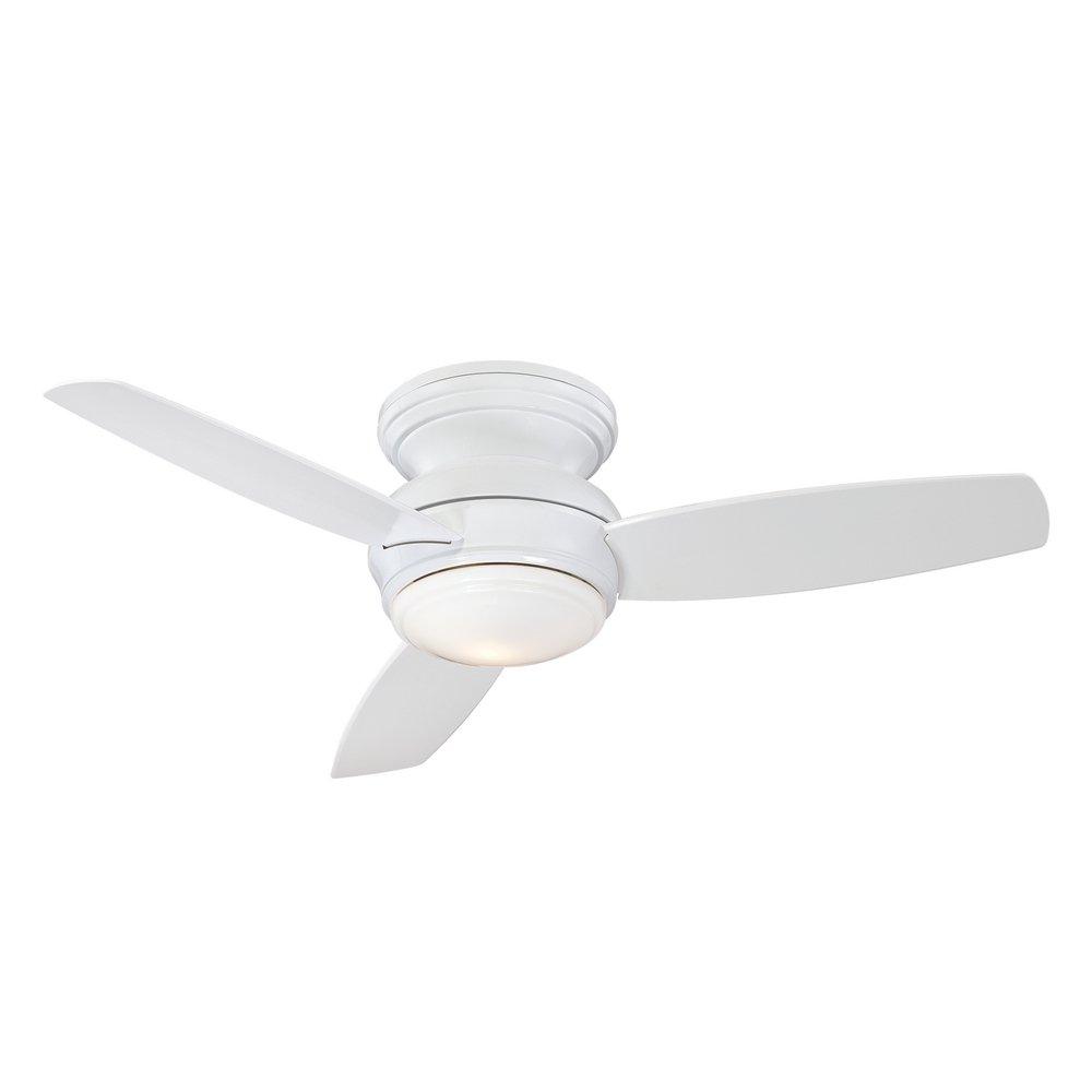Minka Aire Traditional Concept™ 44 in. 3-Blade Indoor/Outdoor Ceiling Fan in White