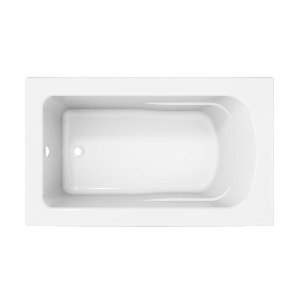 PROFLO® Lansford 60 x 36 in. Soaker Drop-In Bathtub with Reversible Drain in White