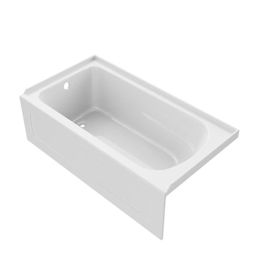 PROFLO® Hillsboro 60 in. x 36 in. Soaker Alcove Bathtub with Left Drain in White