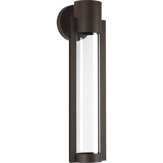 Progress Lighting Z-1030 1-Light 9W Medium E-26 Integrated LED Outdoor Wall Sconce in Antique Bronze