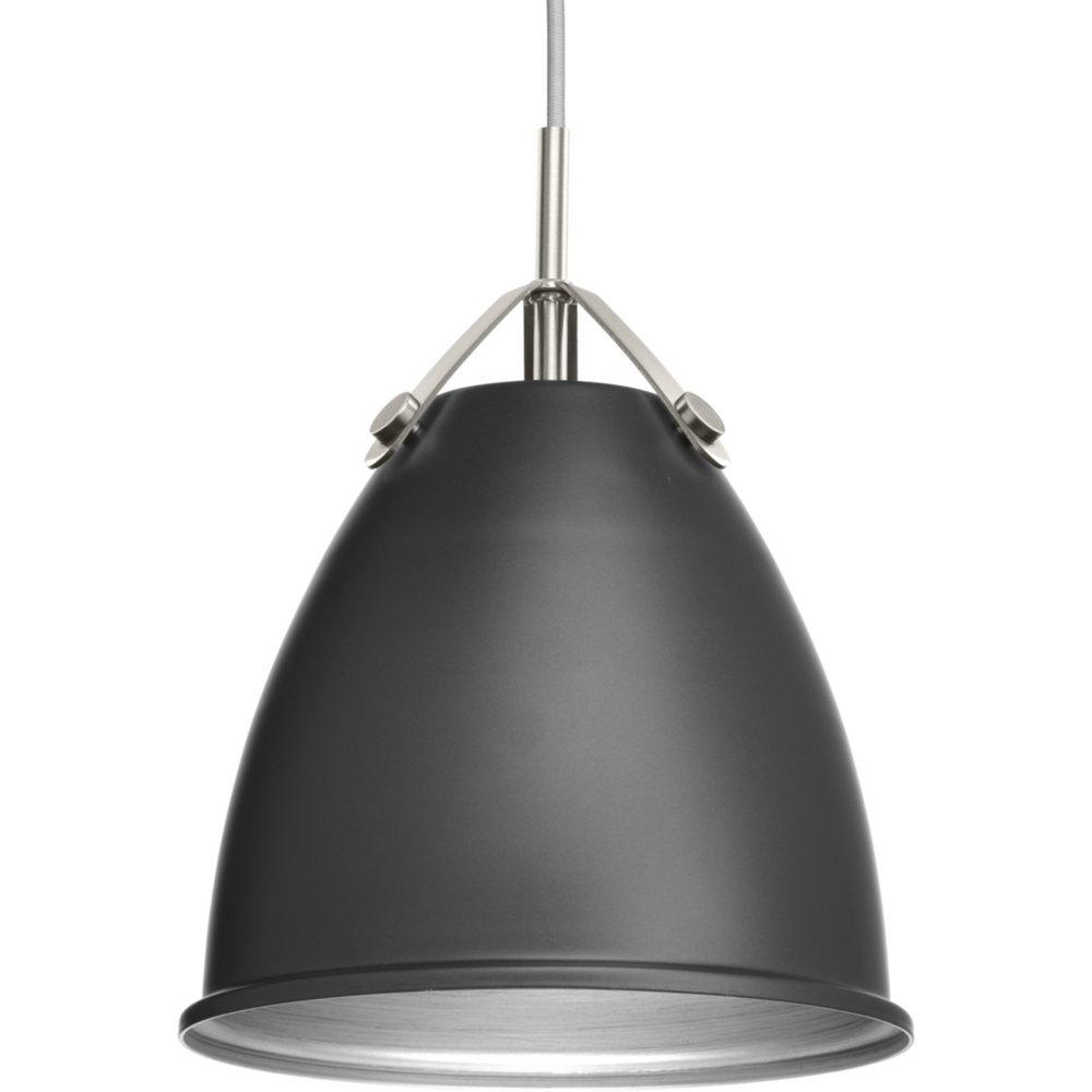 Progress Lighting Tre 10 in. 100W 1-Light Medium E-26 Incandescent Pendant in Graphite