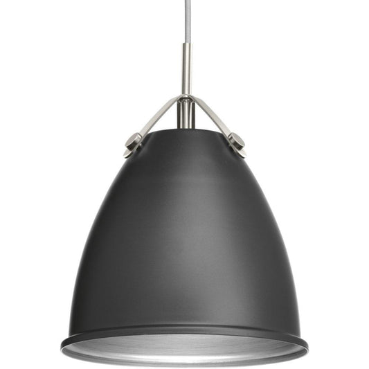 Progress Lighting Tre 10 in. 100W 1-Light Medium E-26 Incandescent Pendant in Graphite