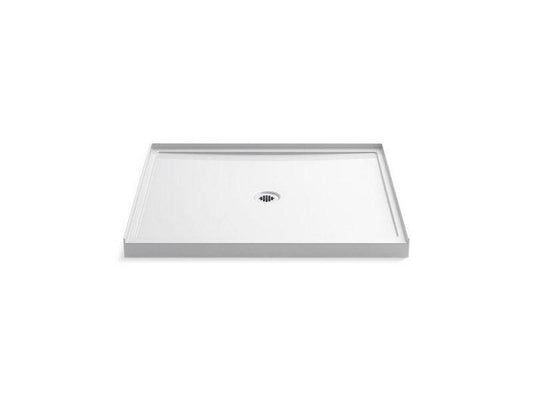 KOHLER Rely® 48 in. x 42 in. Shower Base with Center Drain in White