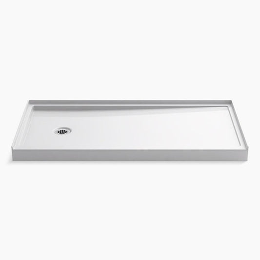 KOHLER Rely® 60 in. x 30 in. Shower Base with Left Drain in White