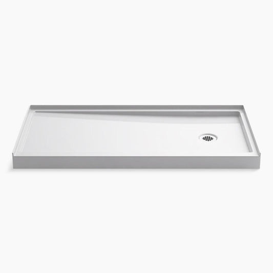KOHLER Rely® 60 in. x 30 in. Shower Base with Right Drain in White