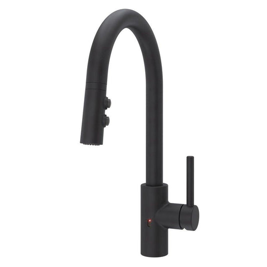 Pfister Stellen™ Single Handle Pull Down Kitchen Faucet in Matte Black