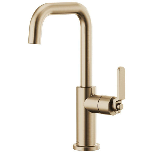 Brizo Litze® Single Handle Bar Faucet in Luxe Gold