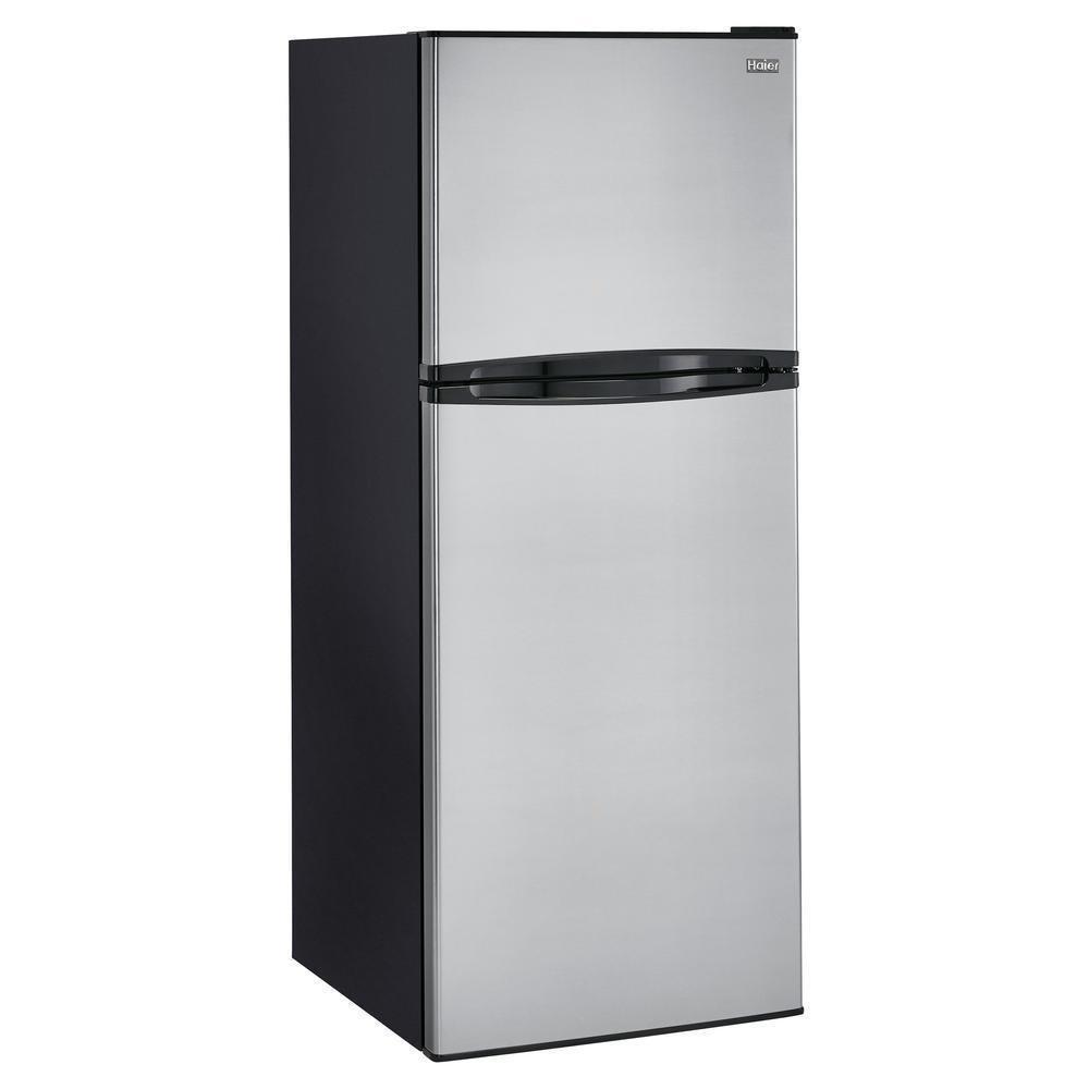 9.8 cu. ft. Freezer on Top Refrigerator in Stainless Steel