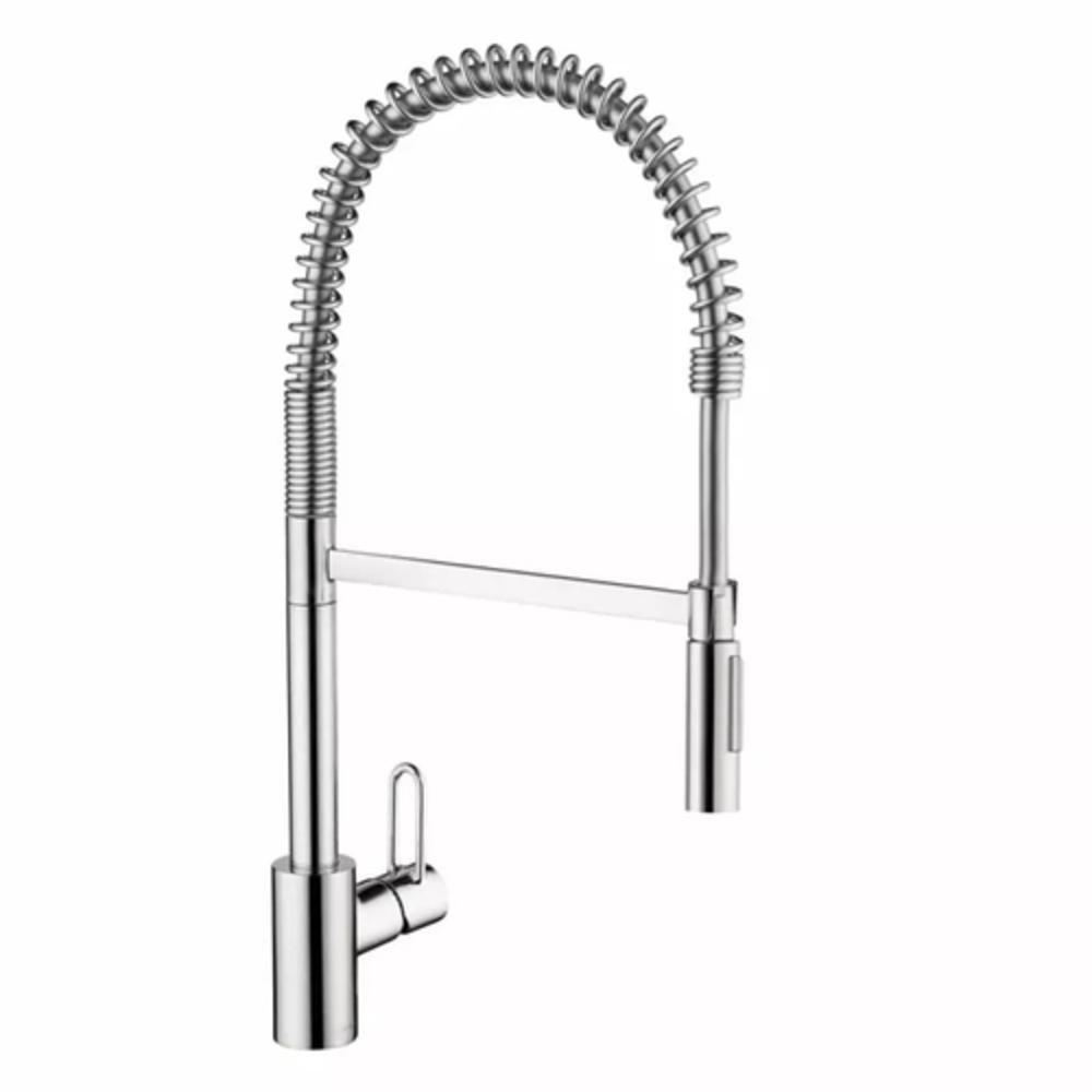 Hansgrohe Talis Single Handle Kitchen Faucet in Polished Chrome