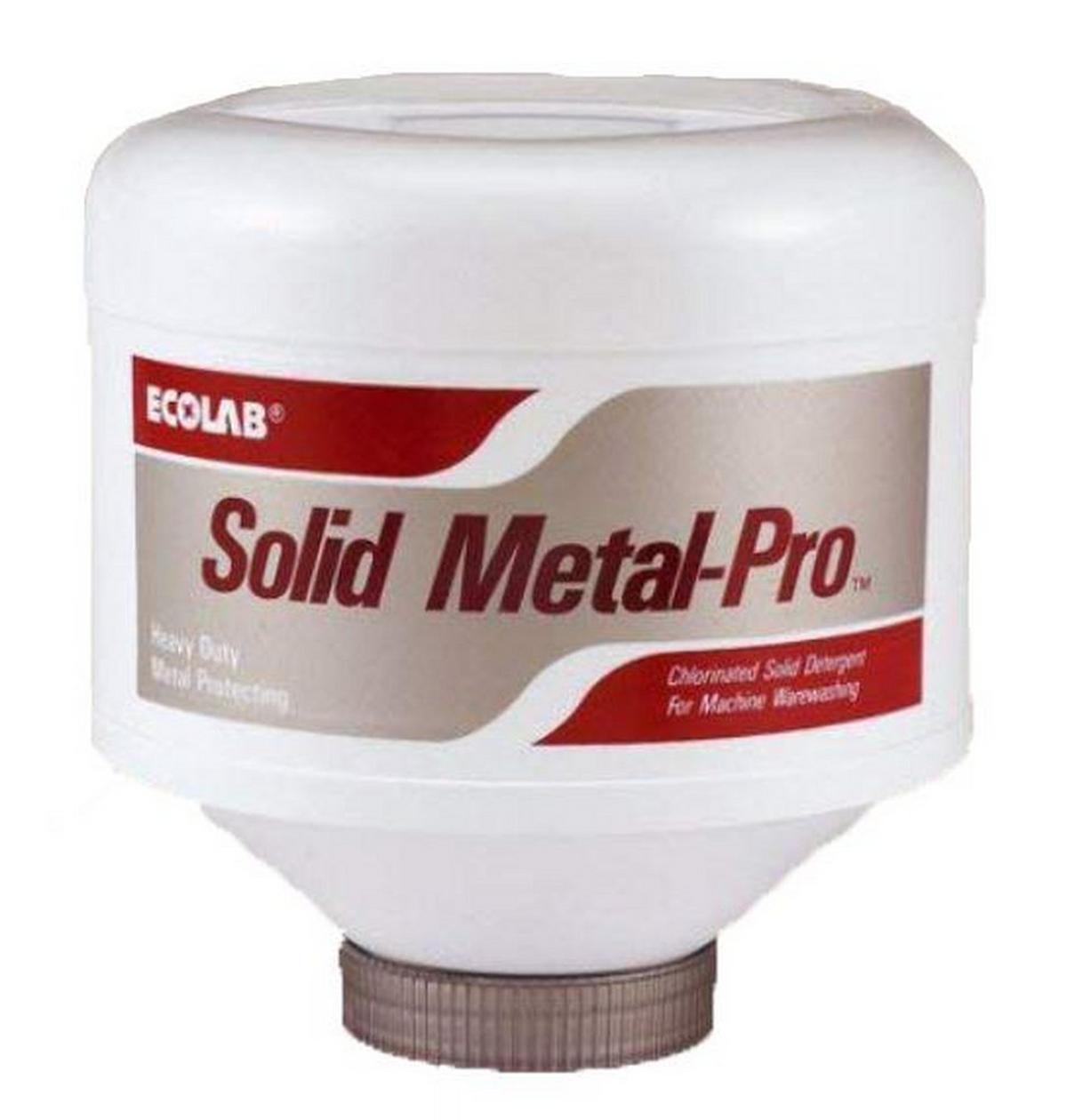Ecolab Solid Metal-Pro™ 8 lb. Solid Warewash Detergent for All Dishwashers