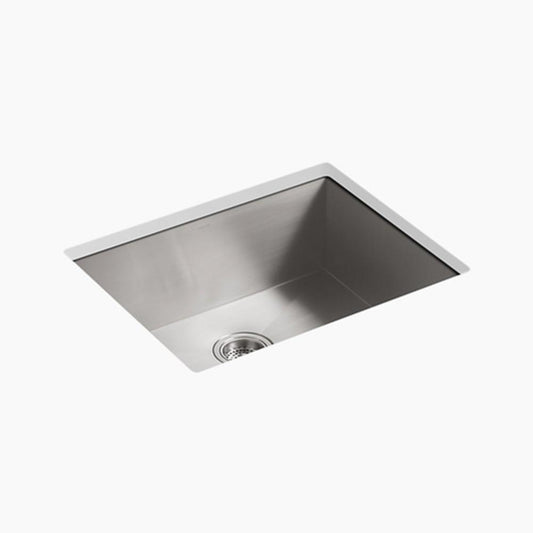 KOHLER Vault™ 25 in. Undermount Stainless Steel Single Bowl Kitchen Sink